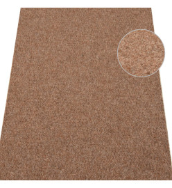 Gazon artificiel avec picots 10x1,33 m Beige