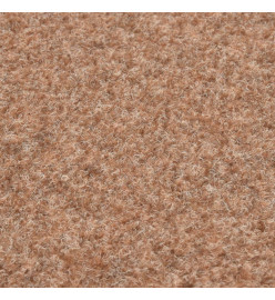 Gazon artificiel avec picots 10x1,33 m Beige