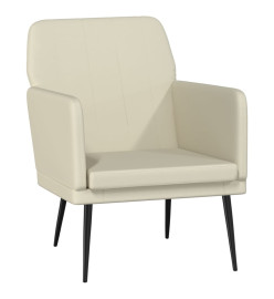 Fauteuil Crème 61x78x80 cm Similicuir