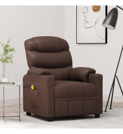 Fauteuil de massage Marron Similicuir