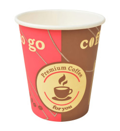 Gobelet à café jetable 1000 pcs Papier 240 ml (8 oz)