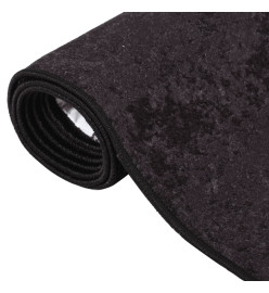 Tapis lavable anthracite 150x230 cm antidérapant