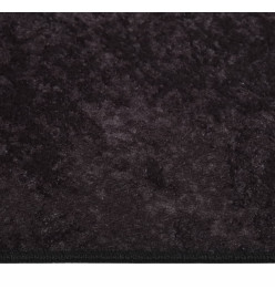 Tapis lavable anthracite 150x230 cm antidérapant
