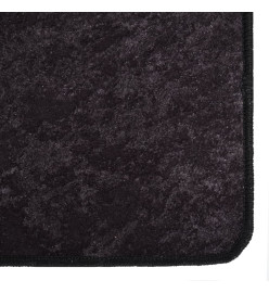 Tapis lavable anthracite 150x230 cm antidérapant