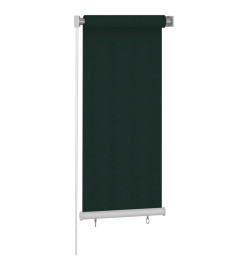 Store roulant d'extérieur 60x140 cm Vert foncé PEHD