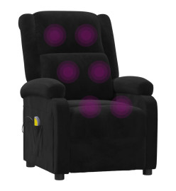 Fauteuil de massage Noir Velours