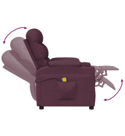 Fauteuil de massage Violet Tissu