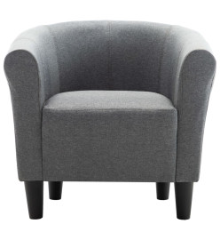 Fauteuil Gris foncé Tissu