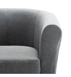 Fauteuil Gris foncé Tissu