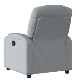 Fauteuil inclinable Gris clair Tissu