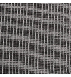 Tapis à tissage plat d'extérieur 80x150 cm Gris