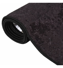 Tapis lavable anthracite 120x170 cm antidérapant