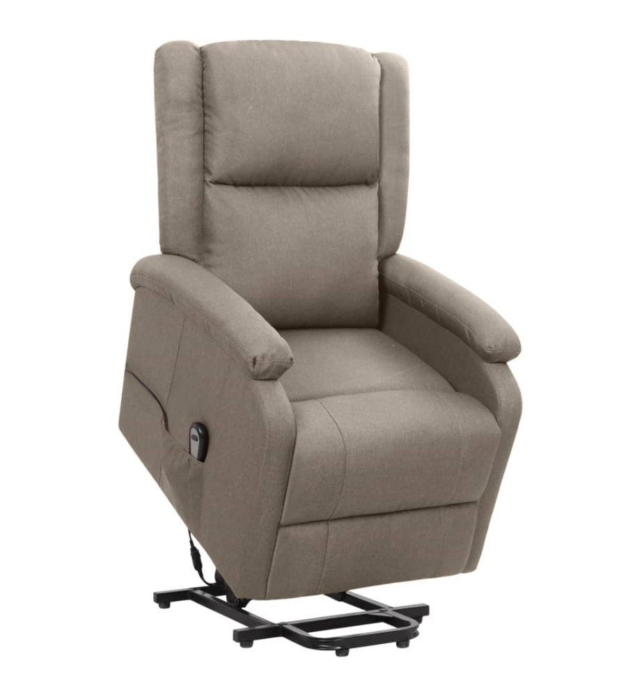 Fauteuil Taupe Tissu