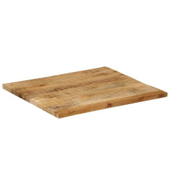 Dessus de table 25-27 mm 80x70 cm Bois massif de manguier