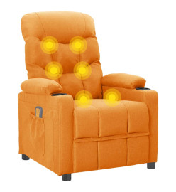 Fauteuil de massage Jaune Tissu