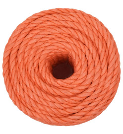 Corde de travail Orange 24 mm 50 m Polypropylène