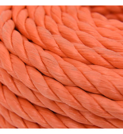 Corde de travail Orange 24 mm 50 m Polypropylène