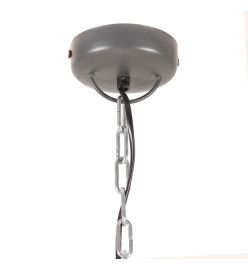 Lampe suspendue industrielle 58 cm Gris E27