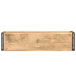 Meuble TV 120x30x40 cm Bois de manguier brut