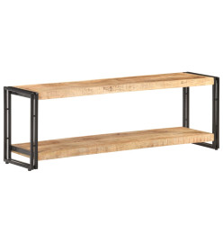 Meuble TV 120x30x40 cm Bois de manguier brut