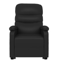 Fauteuil Noir Similicuir