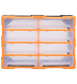 Organisateur multi-tiroirs avec 8 grands tiroirs 52x16x37 cm