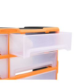 Organisateur multi-tiroirs avec 8 grands tiroirs 52x16x37 cm