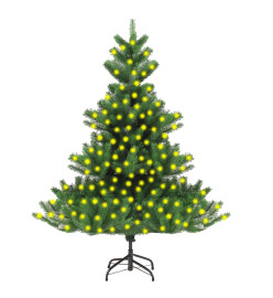 Sapin de Noël artificiel Nordmann pré-éclairé vert 240 cm