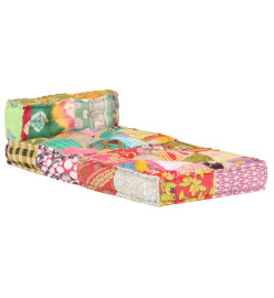 Pouf modulaire Patchwork Tissu