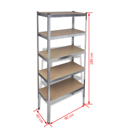 tagère de rangement 10 pièces