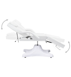 Table de massage Blanc 180x62x(86,5-118) cm