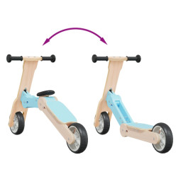 Trottinette pour enfants 2-in-1 bleu clair