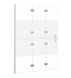 Cabine de douche pliable ESG 100x140 cm Blanc