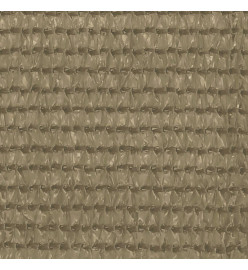 Tapis de tente 250x600 cm Taupe