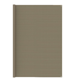 Tapis de tente 250x550 cm Taupe