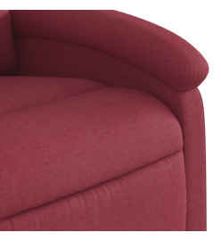 Fauteuil inclinable Rouge bordeaux Tissu