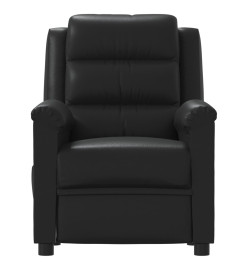 Fauteuil de massage Noir Similicuir