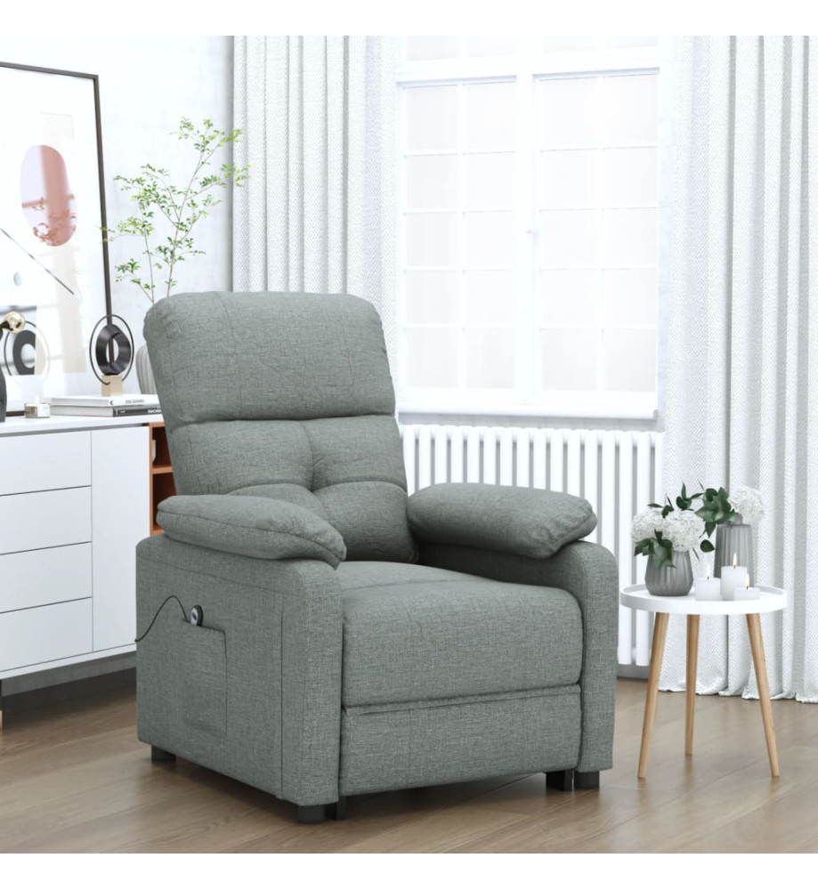 Fauteuil Gris foncé Tissu