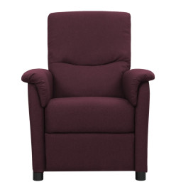 Fauteuil électrique de massage Violet Tissu