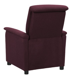 Fauteuil électrique de massage Violet Tissu