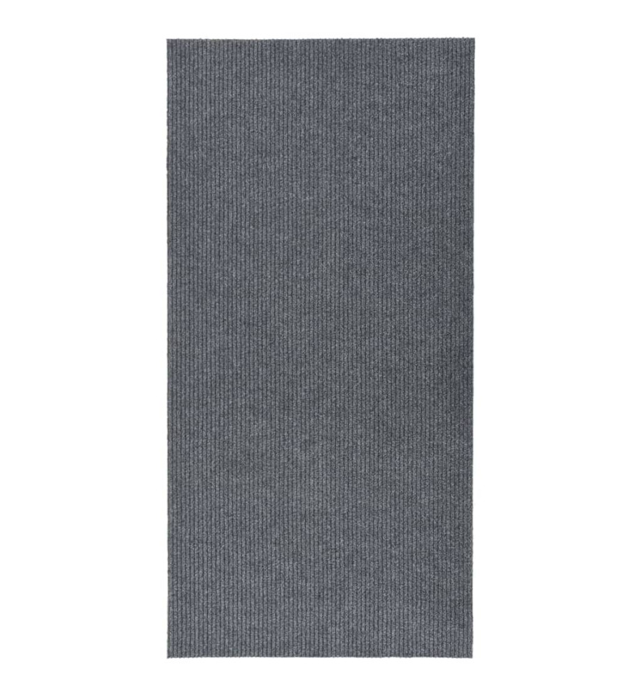 Tapis 100x200 cm Gris