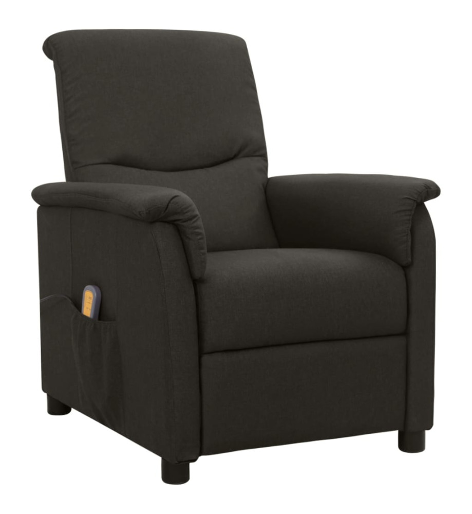 Fauteuil de massage Taupe Tissu