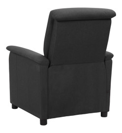 Fauteuil de massage Gris foncé Tissu