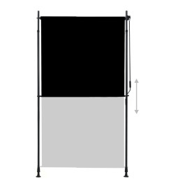 Store roulant d'extérieur 120 x 270 cm Anthracite