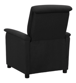 Fauteuil de massage Noir Tissu