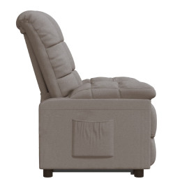 Fauteuil inclinable Taupe Tissu