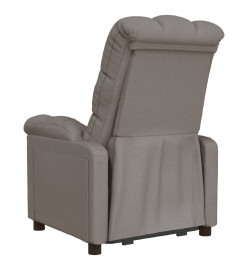 Fauteuil inclinable Taupe Tissu