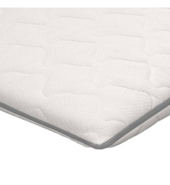 Sur-matelas 160 x 200 cm Mousse à mémoire de forme Visco 6 cm