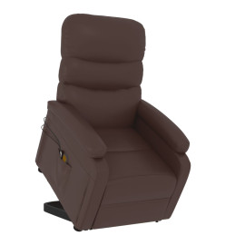 Fauteuil de massage Marron Similicuir