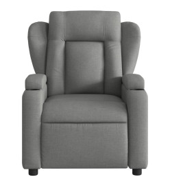 Fauteuil inclinable Gris foncé Tissu